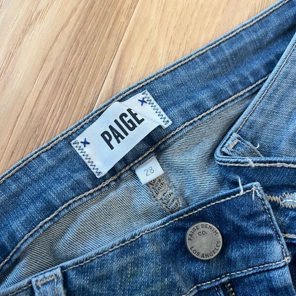 Distressed Paige Verdugo Ankle Jeans - Picture 4 of 4